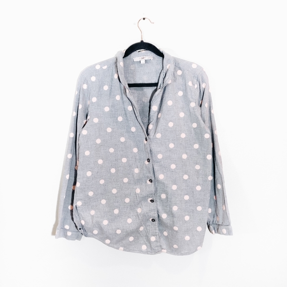 ⭐LOFT SLEEPWEAR | Women's Pajama Top/Button Down - Picture 2 of 5